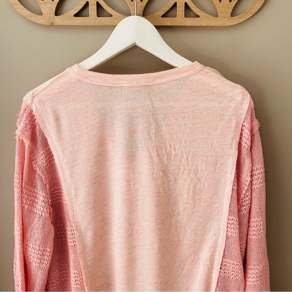 POL Long Sleeve Top Pink Sz Small - Picture 9 of 10